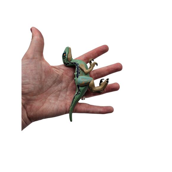 Lego Jurassic World Raptor Velociraptor Dinosaur Blue 75928 75930 MiniFigure - Picture 4 of 4